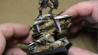 How to make icicles for display bases [upl. by Hwang]