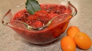 How to Make Kumquat Cranberry Sauce Made in Niagara with Kimberly [upl. by Gerhardt]