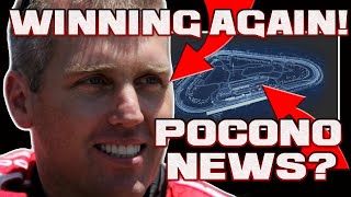 Jeremy Mayfield wins again  Racetrack considering a Marijuana facility on the property [upl. by Assirek]