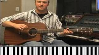 How to Tune a Guitar  How to Tune Guitar Using a Piano [upl. by Ahsaz]