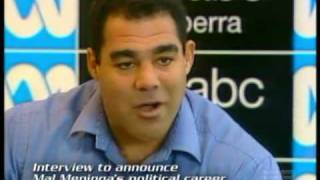 Mal Meninga  The Shortest Political Career Ever [upl. by Llebanna]