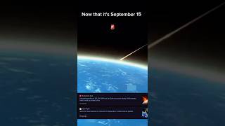 Now that it’s September 15 I’m waiting 🚨ALERT Asteroid Earth NASA SpaceAlert Shorts 🌌🌏☄️ [upl. by Kauslick460]