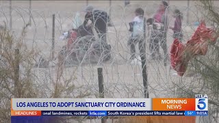 Los Angeles to cement sanctuary city status [upl. by Corissa]