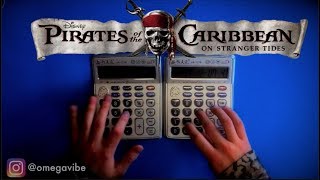 Hes a Pirate  Pirates of the Caribbean Theme Dual Calculator Cover [upl. by Janina]