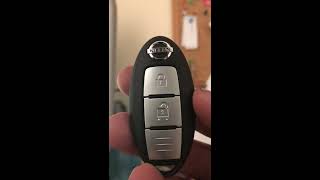 How to change a battery on a Nissan Qashqai key fob [upl. by Elfreda975]