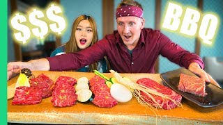 Most EXPENSIVE KOREAN BBQ in the WORLD How much and is it Worth It [upl. by Lorain]