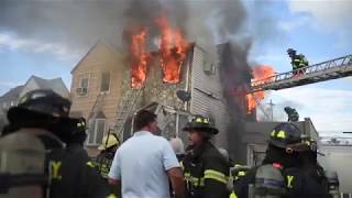 Gerritsen 3alarm fire [upl. by Akemad]