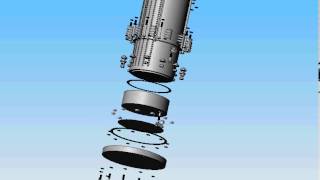 Echangeur graphite EH40 60  DESP 9723CE Graphite heat exchanger EH 40 60  PED 9723EC [upl. by Debarath]