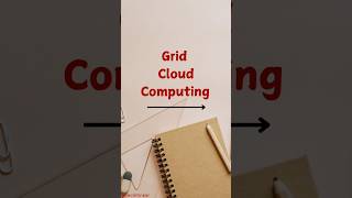 Grid Cloud Computing shorts cloudcomputing definitions short [upl. by Ramsay]