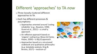 Thematic Analysis Braun et al PART 1 YOUTUBE VIDEO [upl. by Boyt]