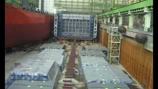 Nordic Yards Werft Wismar Containerschiff Cap Doukato [upl. by Laurentia]