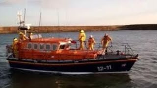 Winter Kingdom Of Fife Lifeboat On History Visit To Anstruther East Neuk Of Fife Scotland [upl. by Sessilu]