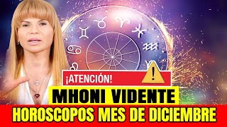 Mhoni Vidente Horoscopos Signos Con Suerte Este Mes De Diciembre [upl. by Eeliak]