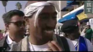 Tupac  Starin Through My Rear View Video Lyrics [upl. by Chellman578]