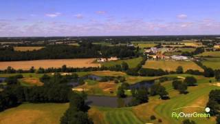 Golf De La Domangere  drone aerial video  Overview long [upl. by Thirzia]