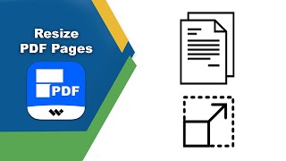 How to resize pages in a pdf file and save them in Wondershare PDFelement [upl. by Shirley]