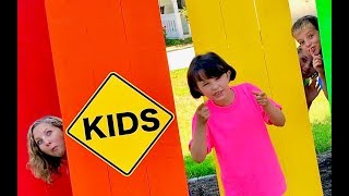 Nursery Rhyme Hide and Seek Song with Sign Post Kids [upl. by Aleakim]