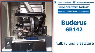 Buderus GB142 Aufbau und Ersatzteile [upl. by Sissel]