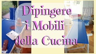 Ridipingere i mobili della cucina [upl. by Dosia]