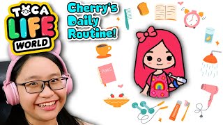 Toca Life World  Cherrys Daily Routine [upl. by Mcgrody32]