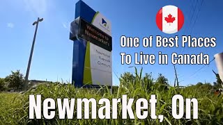 Newmarket Ontario  One of Best Places To Live in Canada HD video [upl. by Airad]