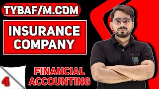 Final Accounts of Insurance Company  Financial Accounting  TYBAF MCom  TYBBI [upl. by Arondell745]