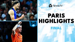 Alexander Zverev vs Ugo Humbert For The Title  Paris 2024 Final Highlights [upl. by Lonne]