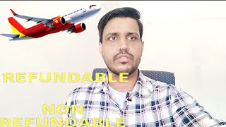 How to ticket Refundable And Non Refundable [upl. by Ahsekal]