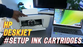 Changing Ink Cartridges For HP DeskJet  CHANGING INK CARTRIDGES FOR HP DESKJET 2710 [upl. by Pratt]