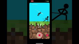 stickman shorts fast tiktok sword Minecraft [upl. by Aicetel]