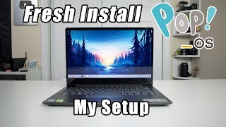 My Linux Setup Using POP OS and Gnome Fresh Install [upl. by Eiramnerual218]