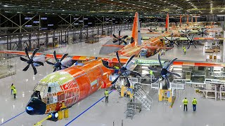 Inside Billions  US Advanced Factory Producing Massive C130 Hercules [upl. by Aihsei468]