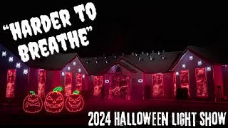 2024 Halloween Light Show Part 2  Maroon 5 quotHarder to Breathequot [upl. by Thornburg]