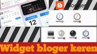 CARA MEMBUAT WIDGET KEREN DIBLOGER TERBARU bloger [upl. by Manaker]