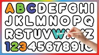 One two three  1 to 100 counting  ABC ABCD  123 123 Numbers  kidsvideo kidssong abcd abc [upl. by Oijres835]