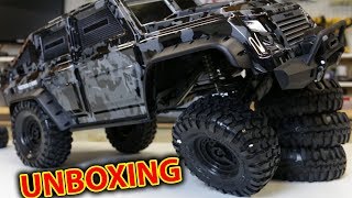 Traxxas TRX4 Tactical Unit Unboxing Review amp Test [upl. by Karlen118]