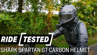 Shark Spartan GT Carbon Skin Helmet  Ride Tested [upl. by Harobed]