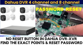 Reset Admin Password and Pattern in Dahua DVR Without Reset Button [upl. by Terti925]