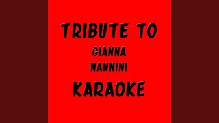 Aria Karaoke version Originally Performed By gianna nannini [upl. by Franz]