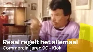 Reaal regelt het allemaal Klok  Reaal commercial jaren 90 [upl. by Ayenet]