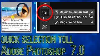 quick selection tool Adobe Photoshop 70 [upl. by Tersina]