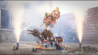 Fallas 2019  CremÃ Mayor [upl. by Lutim]