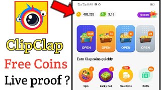 ClipClaps App Free Coins  ClipClaps App Free Refer trick  Earn money from ClipClaps  ClipClap App [upl. by Alyahc95]