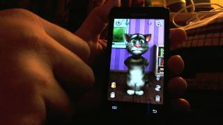 Talking Tom Cat 2 on the SGSII [upl. by Kcirdnek]