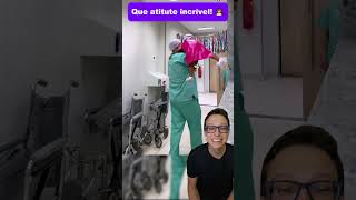 Atitude Incrível 😯🦸 medicina medico enfermeiro enfermagem saude pediatriaonline pediatria [upl. by Ynnel154]