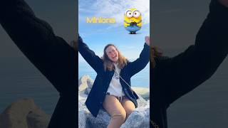 Arianna fa le voci al mare 🌊 disney minions harrypotter [upl. by Celle]