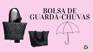 Bolsa de guardachuva ☂️♻️ passo a passo [upl. by Hosea]