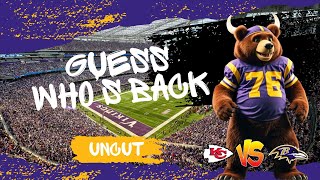 Ravens vs Chiefs LIVE REACTION  The Return of Lamar Jackson [upl. by Eilram]