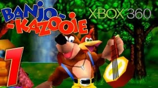 Lets Play BanjoKazooie Xbox 360  Part 1  N64Spektakel in HD [upl. by Isadore955]