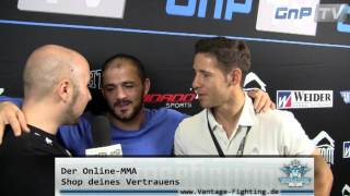 PostFight Interview mit Baker Barakat  5 Merseburger Fight Night [upl. by Annavahs454]